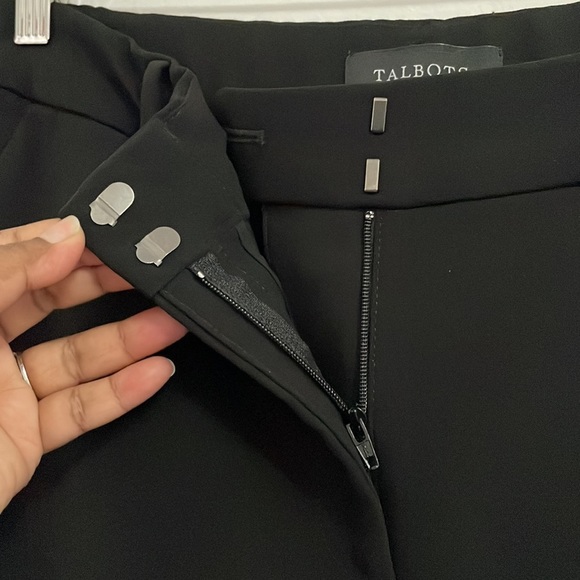 Talbots Straight Leg Crop Pants Ankle Trousers - Picture 11 of 12